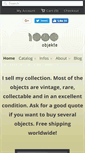 Mobile Screenshot of 1000-objekte.ch